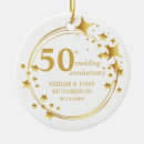 Search for 50th anniversary christmas tree decorations Couple