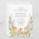 Search for lavender sage wedding invitations Floral
