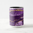 Search for purple glitter mugs Gold