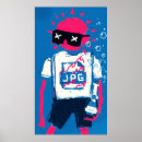Search for colourful bubbles posters Red