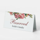 Search for wedding tabletop signs Floral