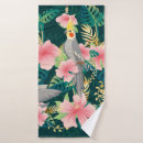 Search for parrot bath towels Abstract