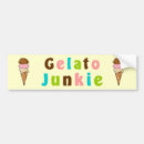 Search for dessert bumper stickers Gelato
