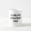 Search for world best dad mugs World's greatest dad