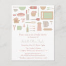 Search for cooking bridal shower invitations Trendy
