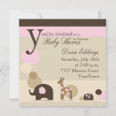 Search for stuffed animals baby shower invitations Giraffe