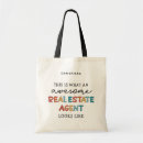 Search for real estate agent tote bags Funny