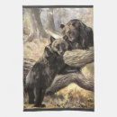 Search for grizzly bear tea towels Bears