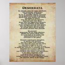 Search for famous poems posters Desiderata