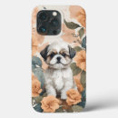 Search for shih tzu puppy iphone cases Watercolor