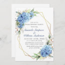 Search for hydrangea engagement party invitations Vintage
