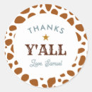 Search for brown cow stickers Cowboy