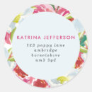 Search for yellow rose return address labels Colourful
