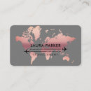 Search for airplane business cards Travel agent