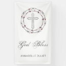 Search for god bless banners Cross