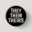 Search for they them their pronouns badges Equality