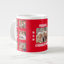 Search for new year mugs Photo collage