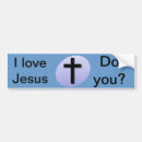 Search for god loves you bumper stickers Cross