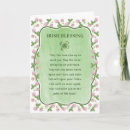 Search for irish blessing st patricks day cards Clover