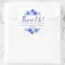 Search for blue petals stickers Watercolor