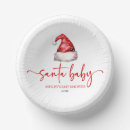 Search for santa claus paper bowls Baby shower
