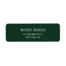 Search for construction return address labels Chic trendy stylish contemporary