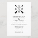 Search for arrows wedding invitations Rustic