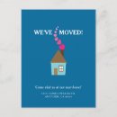 Search for moved house postcards New address