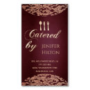 Search for food catering delivery business cards Caterer