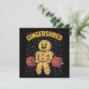 Search for gingerbread man cards Santa