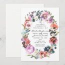 Search for winter wreath wedding invitations Vintage
