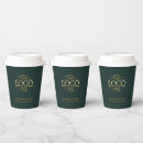 Search for green paper cups Your logo here