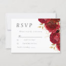 Search for red rose wedding rsvp cards Roses