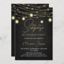 Search for surprise retirement invitations Corporate