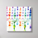 Search for cone canvas prints Watercolor
