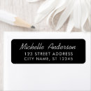 Search for men return address labels Minimalist
