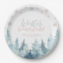 Search for pink snowflake plates Silver glitter