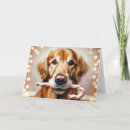 Search for golden retriever christmas cards Cute