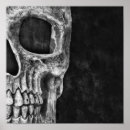 Search for skull head posters Black