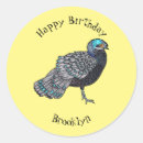 Search for cartoon peacock stickers Bird