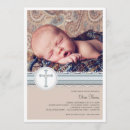 Search for lace christening invitations Boy