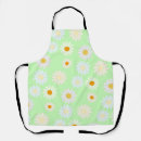 Search for green daisy aprons Cute