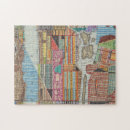 Search for new york city map puzzles Manhattan