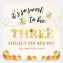 Search for cute 3rd birthday stickers Modern