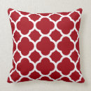 Search for cranberry cushions Quatrefoil