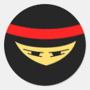 Search for red ninja stickers Stealth