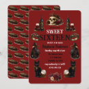 Search for gothic sweet 16 invitations Skull