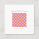 Search for gingham check pattern business cards Modern