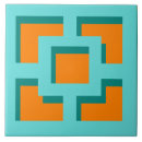 Search for orange retro tiles 1960s