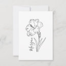 Search for gladiolus flowers cards August birth flower